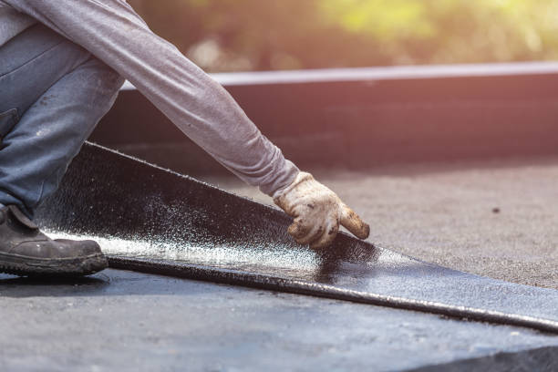 Professional Foundation Crack Repair technician working in Glenwood, MD